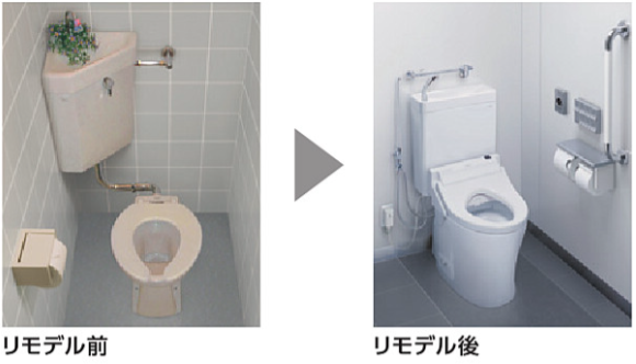 TOTO CS597BMCS/PS1リモデル